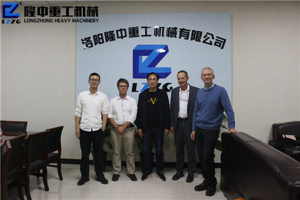 讓隆中為全球服務！德國用戶造訪隆中重工