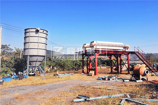 時處理200噸的制沙生產線 板框壓濾機詳細配置